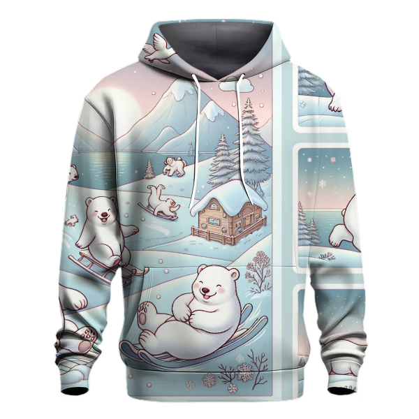 Polar Bear Playtime Hoodie