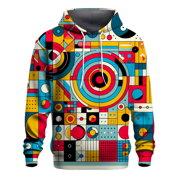 Bold Abstract Shapes Hoodie