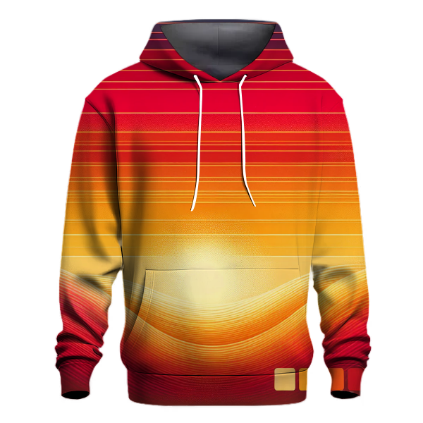 Crimson Skies Gradient Hoodie