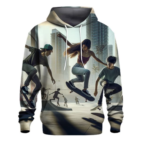 Adrenaline Rush in Extreme Sports Hoodie