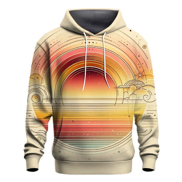 Rays of Dawn Gradient Hoodie