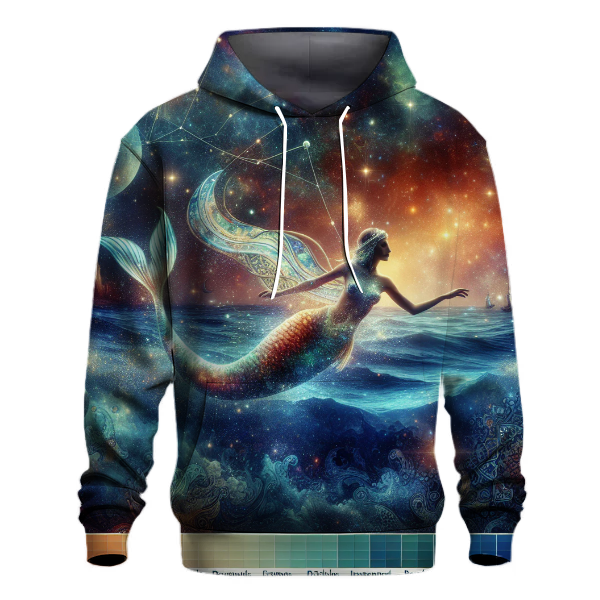 Galactic Mermaid Dreams Hoodie