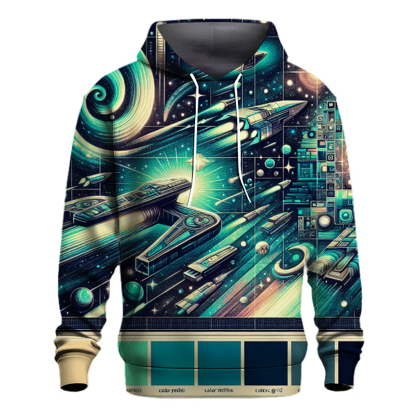 Retro Science Fiction Quest Hoodie