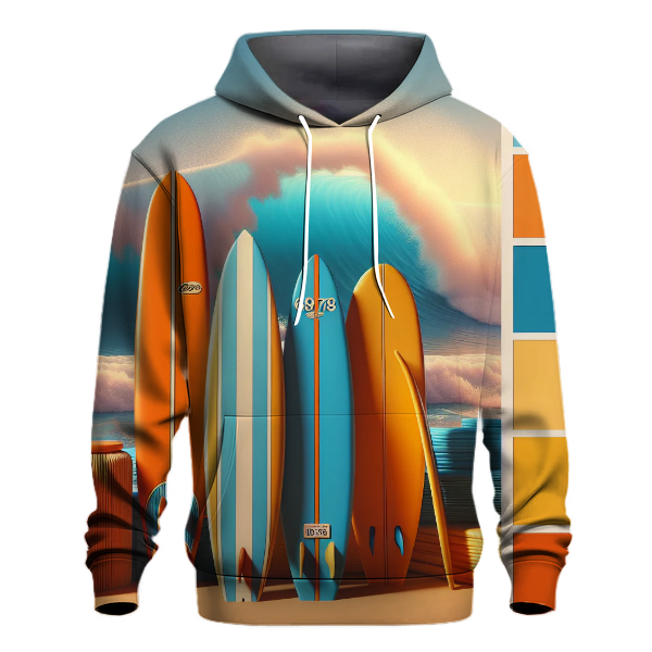 Classic Surfboard Adventure Hoodie