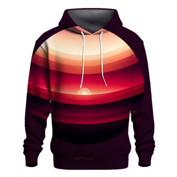 Amber Dawn Gradient Hoodie