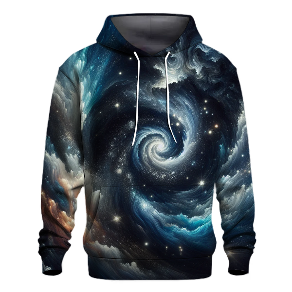 Mystical Night Sky Tie-dye Hoodie