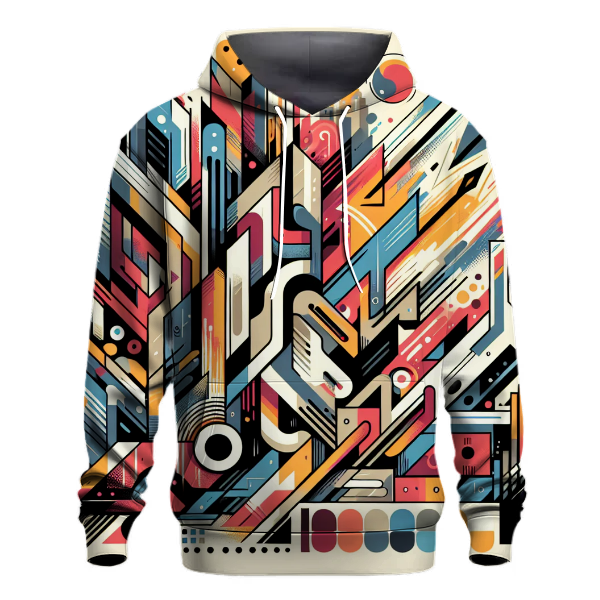 Urban Graffiti Chic Hoodie