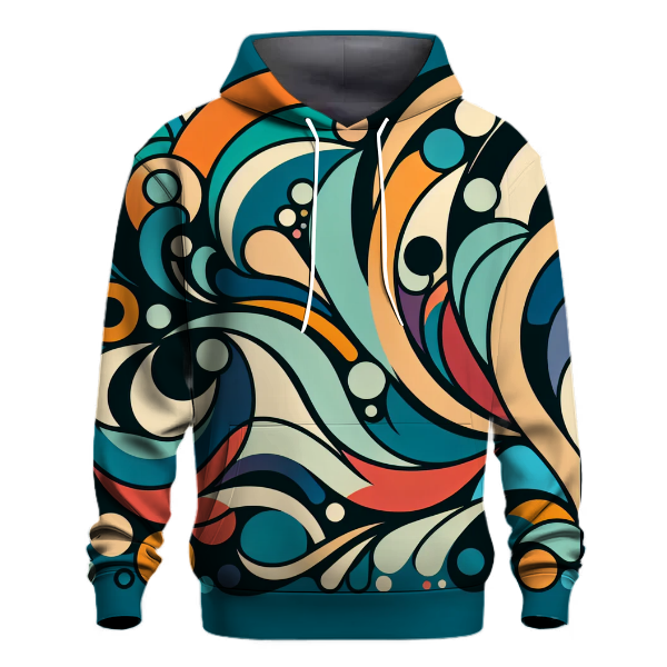 Funky Abstract Vibes Hoodie