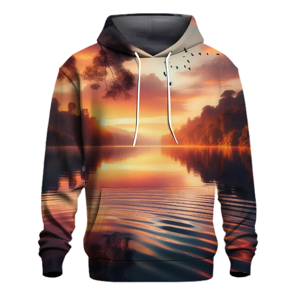 Serenity Lake Reflections Hoodie