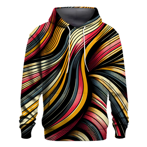Blazing Glory Stripes Hoodie