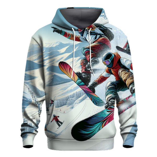 Snowboarding Spin Hoodie