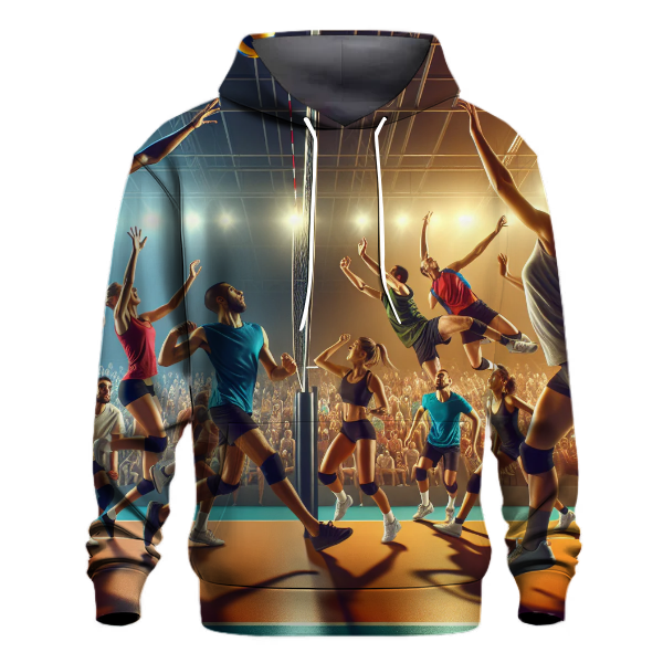 Volleyball - Set to Spike Hoodie