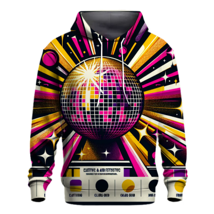 Retro Disco Dance Hoodie