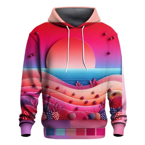 Berry Sorbet Gradient Hoodie