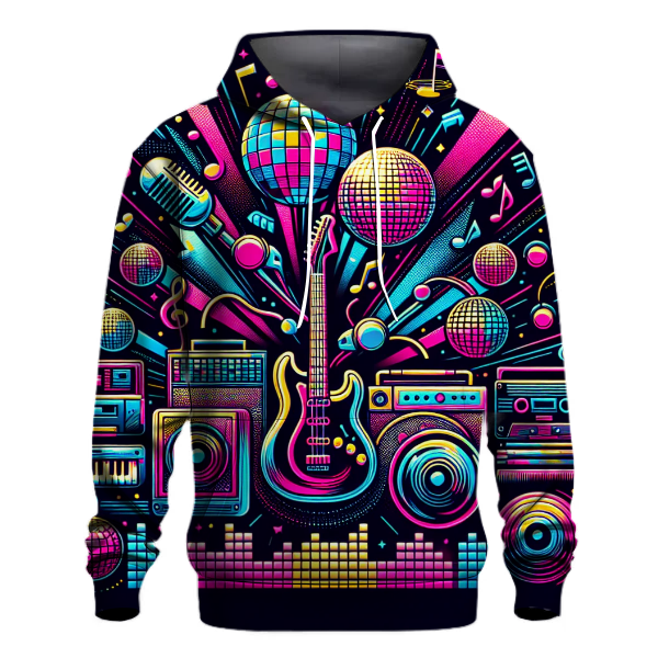 Electric 80s Music Festival Hoodie