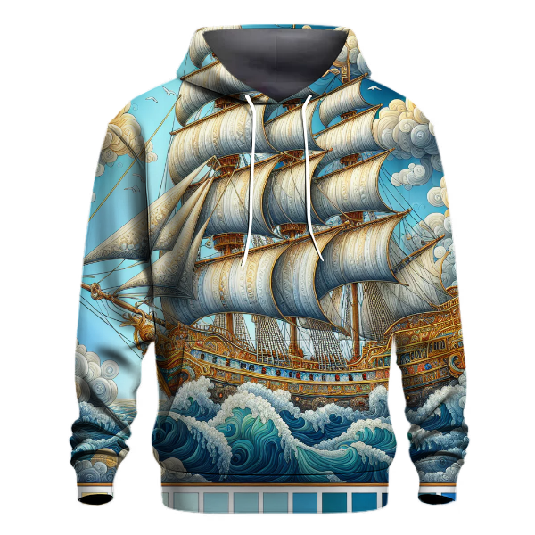 Sailing Through the Clouds Hoodie