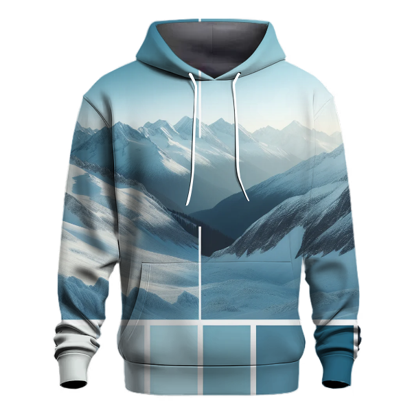 Frosted Mountain Peaks Hoodie