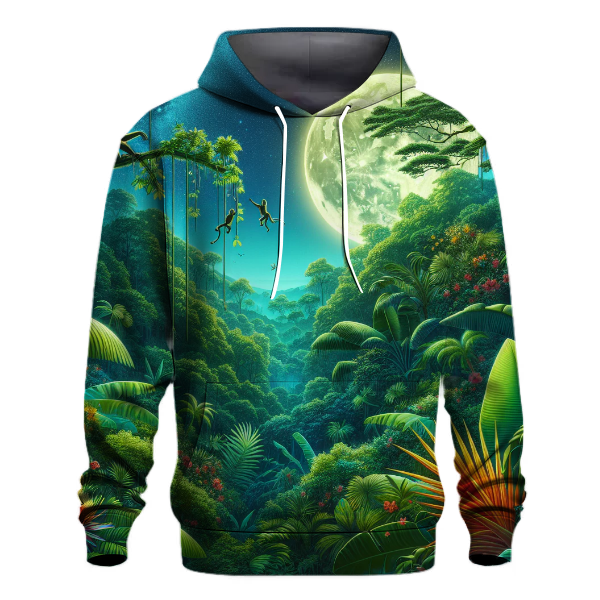 Midnight Jungle Adventure Hoodie