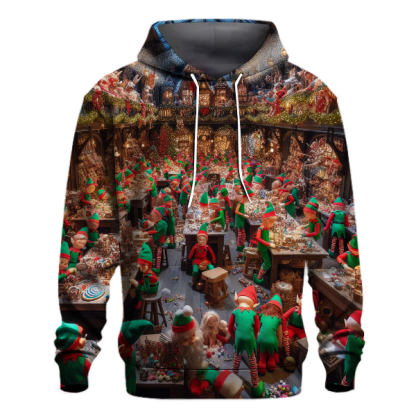 Festive Elf's Workshop Hoodie