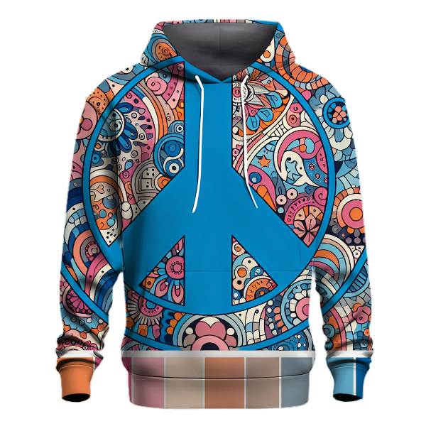 Peace Signs Hoodie