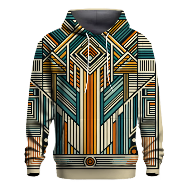 Retro Stripe Saga Hoodie