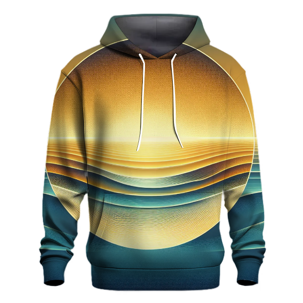 Glistening River Sunset Hoodie
