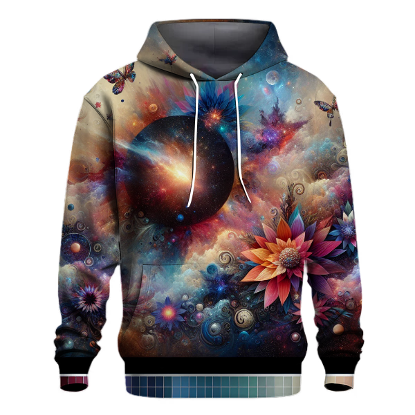 Cosmic Flora Fantasy Hoodie