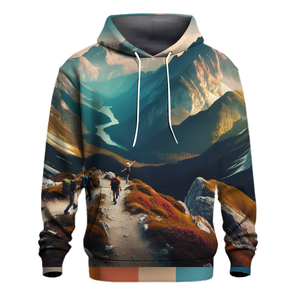 Adventurous Hiking Journey Hoodie