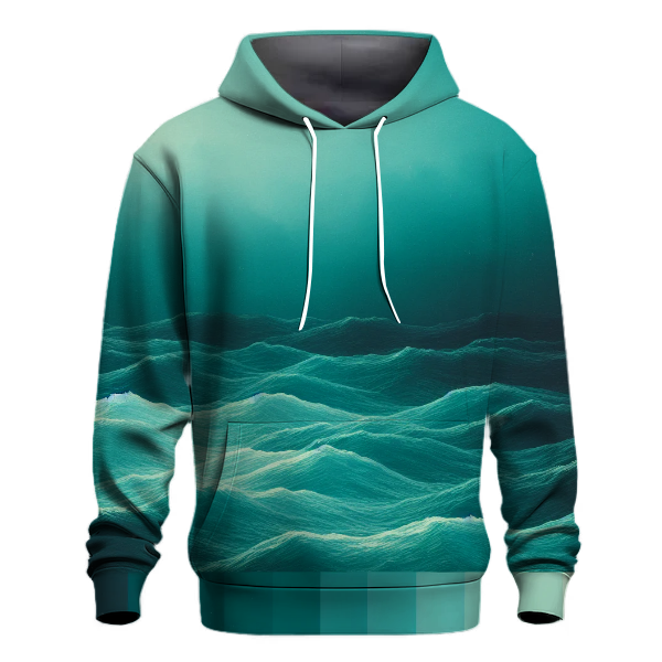 Tropical Ocean Breeze Gradient Hoodie