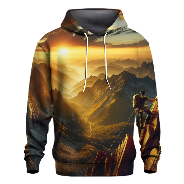 Rugged Mountain Climber Hoodie