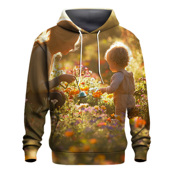 The Gentle Touch A Mothers Caring Embrace Hoodie