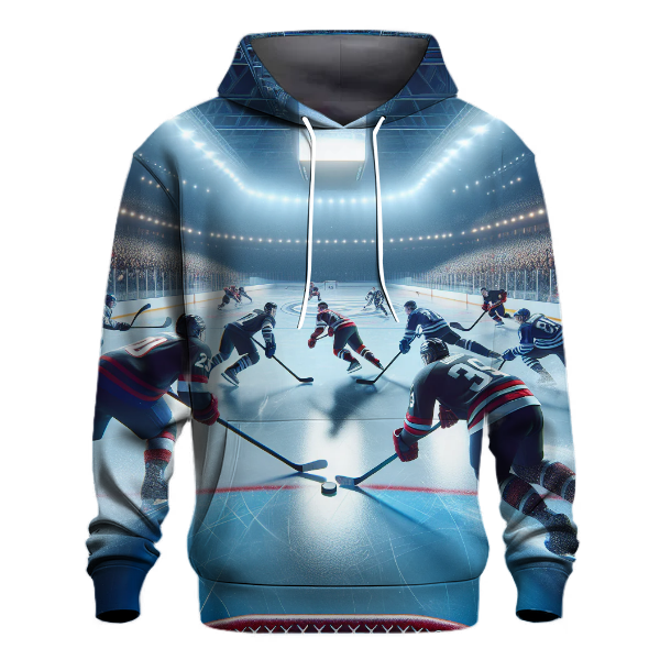 Ice Hockey Action Hoodie