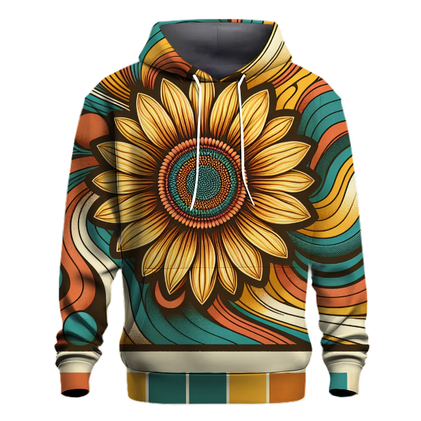 Peaceful Sunflower Bliss Hoodie