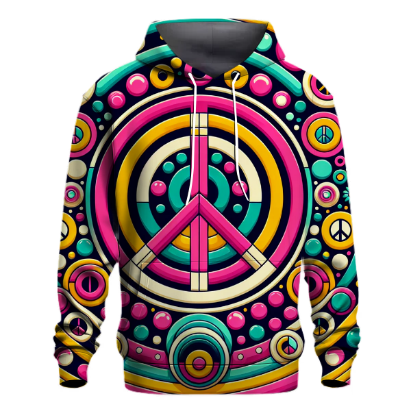 Hippie Harmony Circles Hoodie