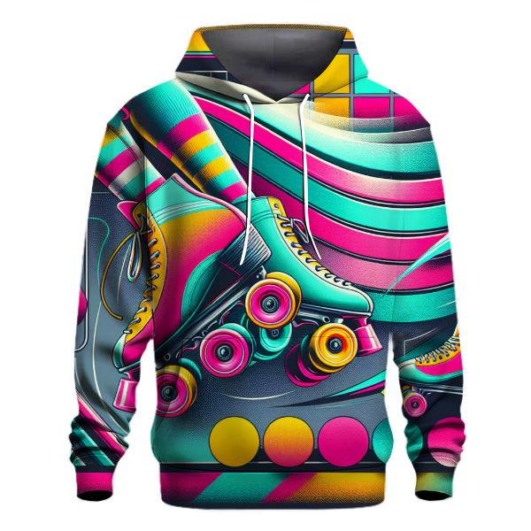 Neon Skate Vibes Hoodie