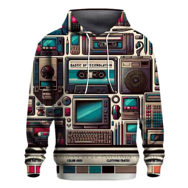 Vintage 80s Tech Hoodie