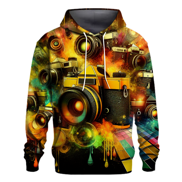 Retro Camera Flash Hoodie