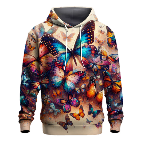 Kaleidoscope of Butterflies Hoodie