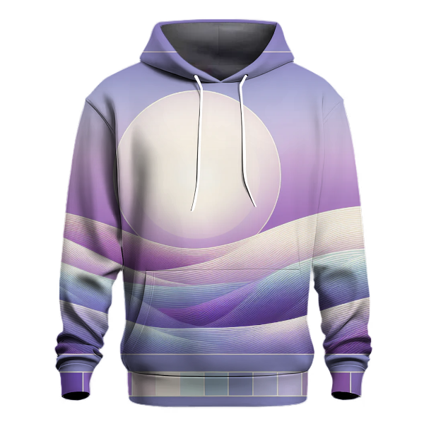 Charming Lavender Gradient Hoodie