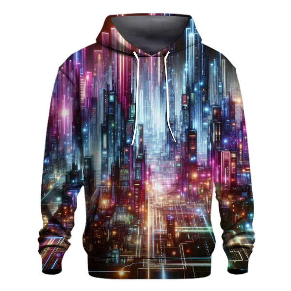 Cyberpunk Neon Future Hoodie