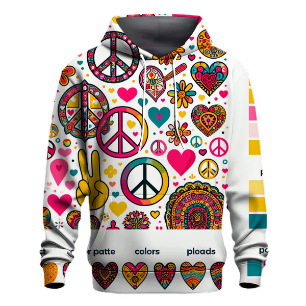 Peace and Love Hoodie