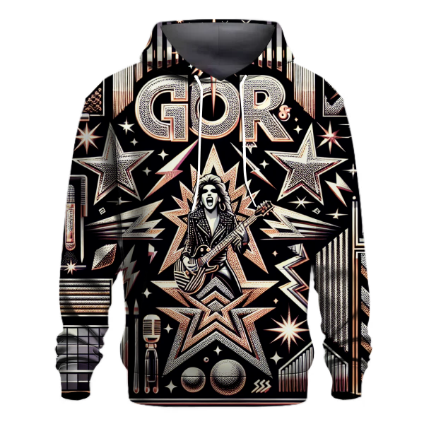 Glam Rock Glitz Hoodie