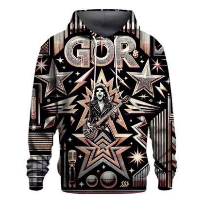 Glam Rock Glitz Hoodie