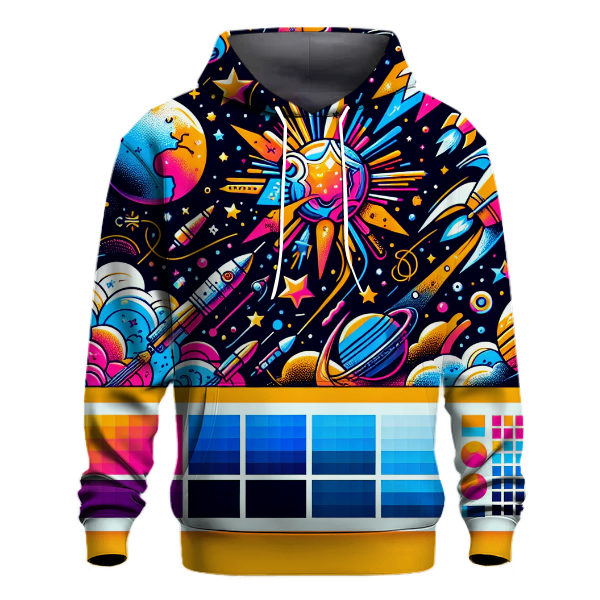 Celestial Doodles Hoodie