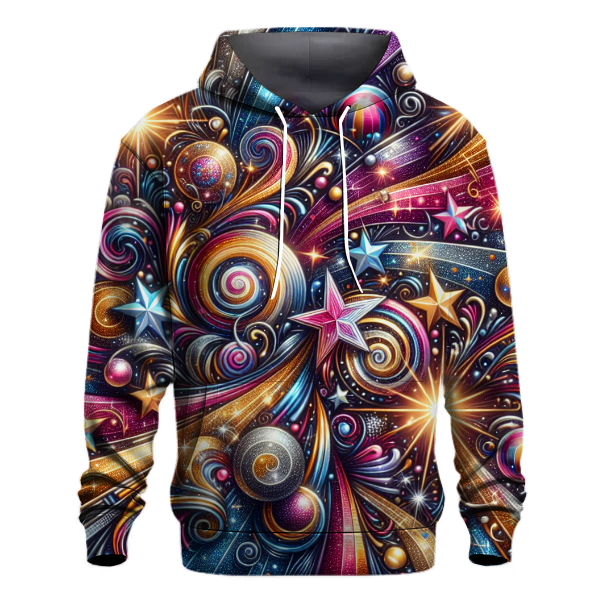 Roller Disco Glam Hoodie