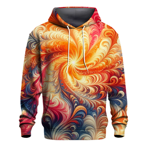 Tropical Sunset Radiance Hoodie