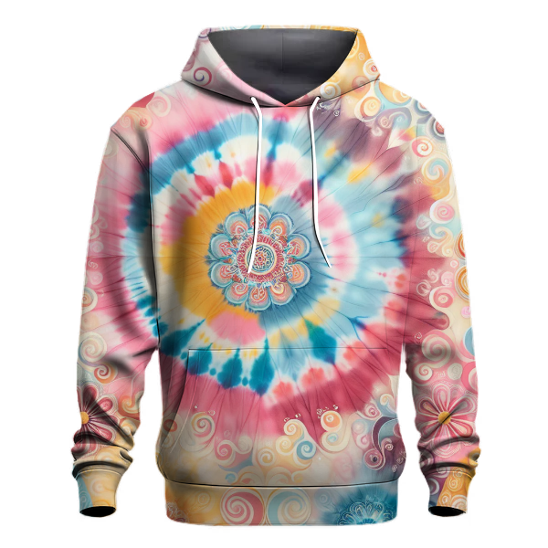 Playful Pastels Tie-Dye Hoodie