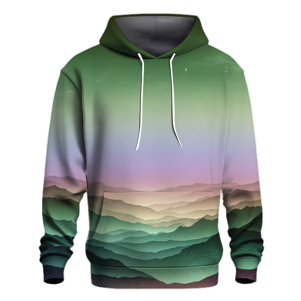 Mountain Twilight Ombre Hoodie