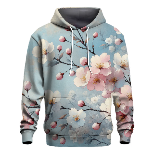 Delicate Cherry Blossom Dreams Hoodie