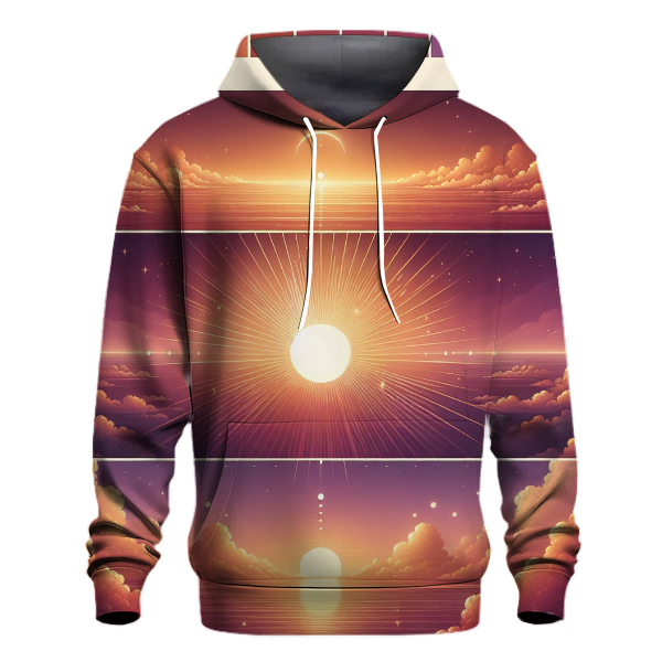 Amber Sunset Serenade Hoodie